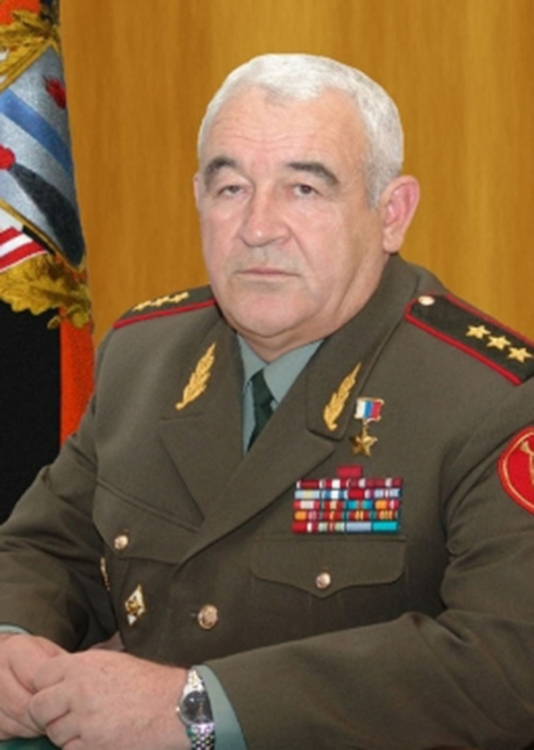 Начальник ленинградского военного округа. Генерал полковник Булгаков.