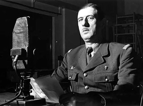 Де Голль, 1940 год